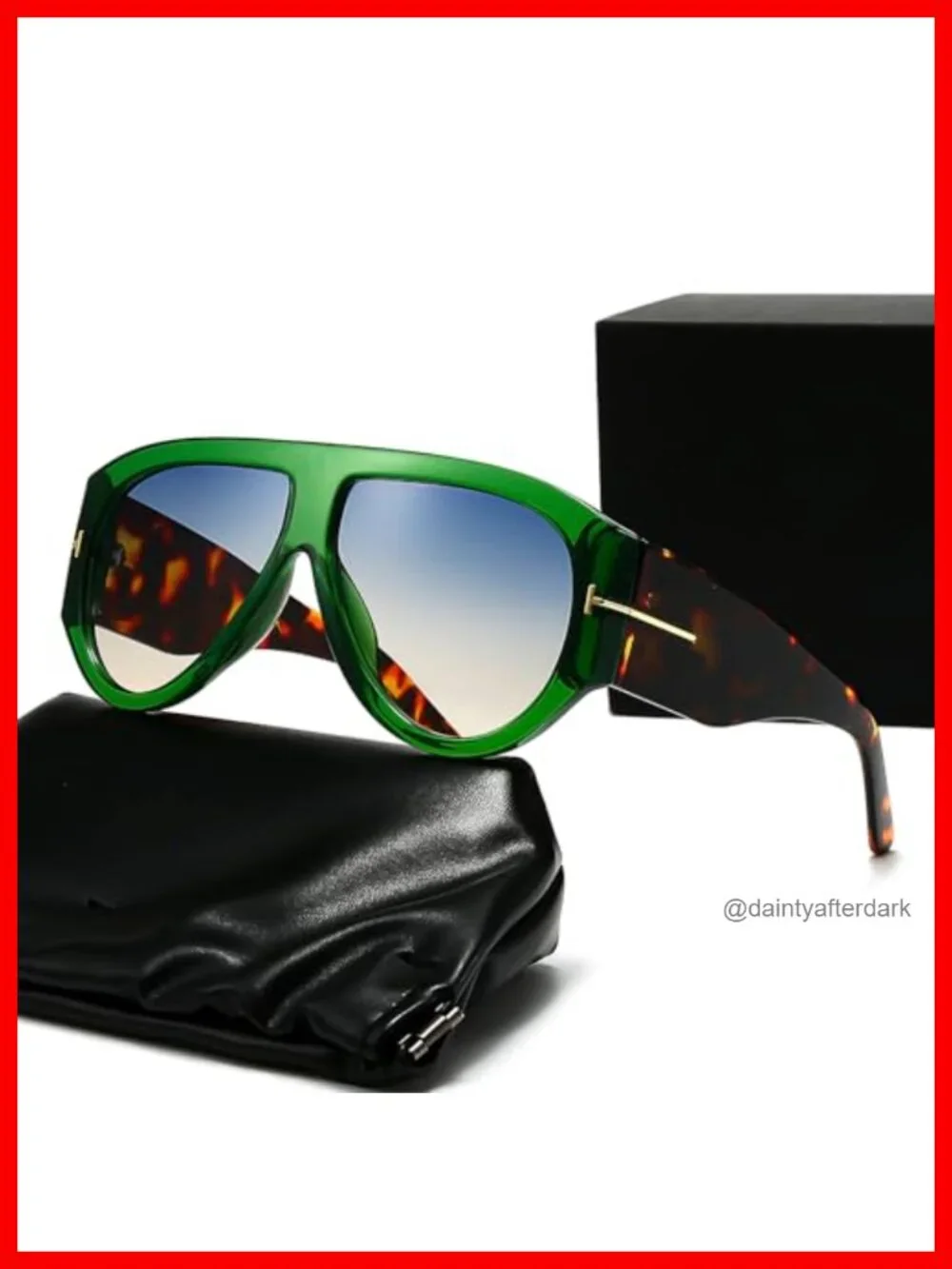 Oversized Sunglasses 3-Pack UV400 Protection for Women Men